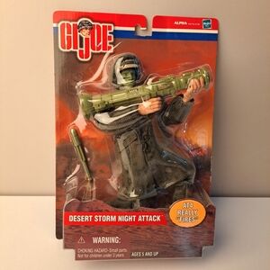 G.I. Joe Desert Storm Night Attack Action Figure Hasbro 2001